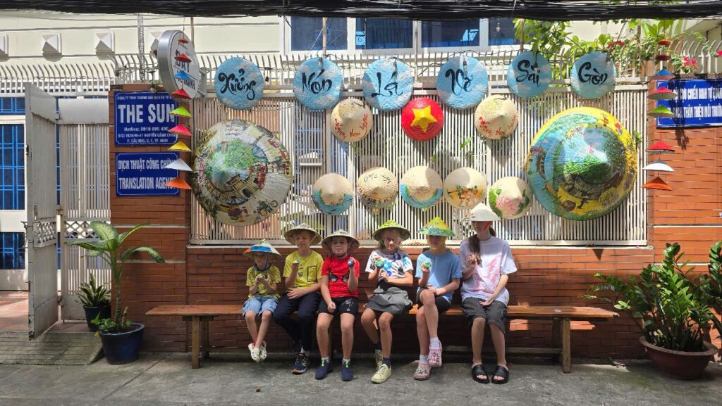 Craft Workshop for Students in Vietnam