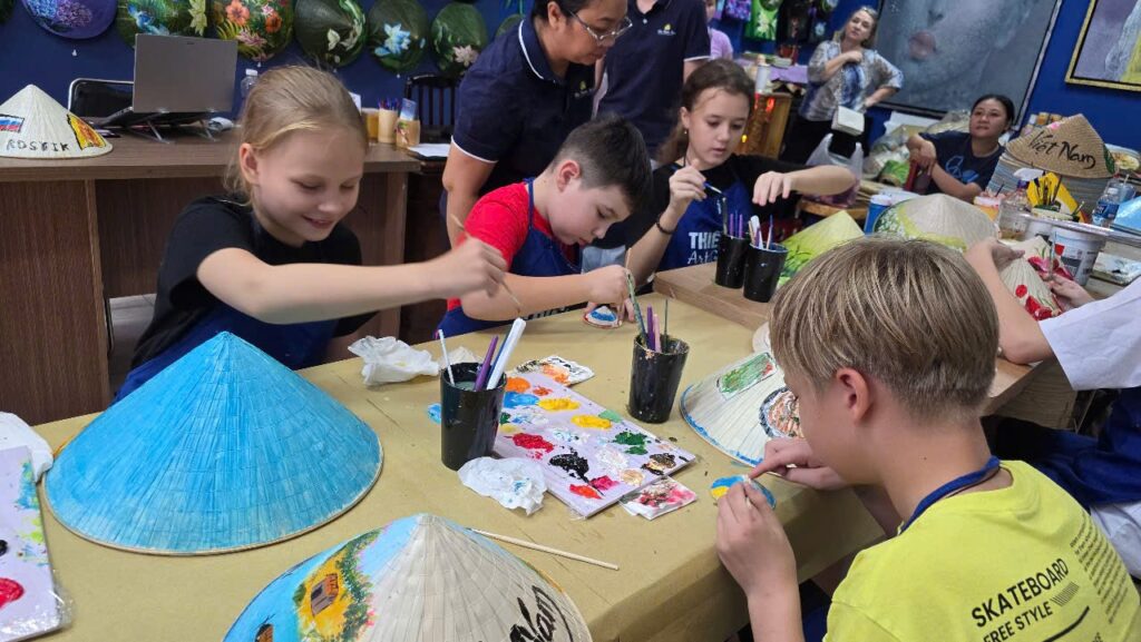 Craft Workshop for Students in Vietnam
