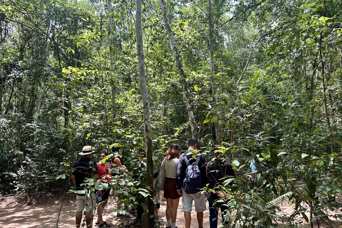 Cu Chi Tunnels tour from Ho Chi Minh City with an English-speaking guide