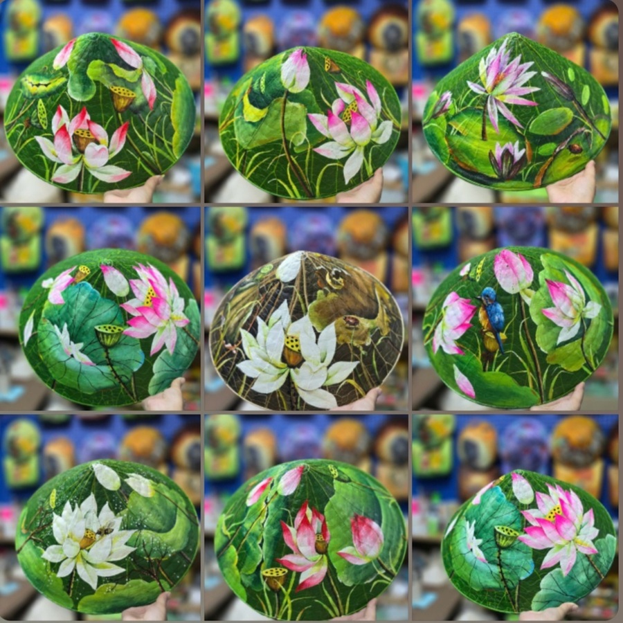 Vietnamese conical hat souvenir in Ho Chi Minh City