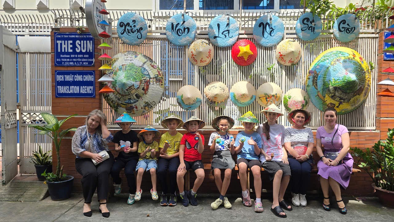Vietnamese craft workshop for travelers in Saigon
