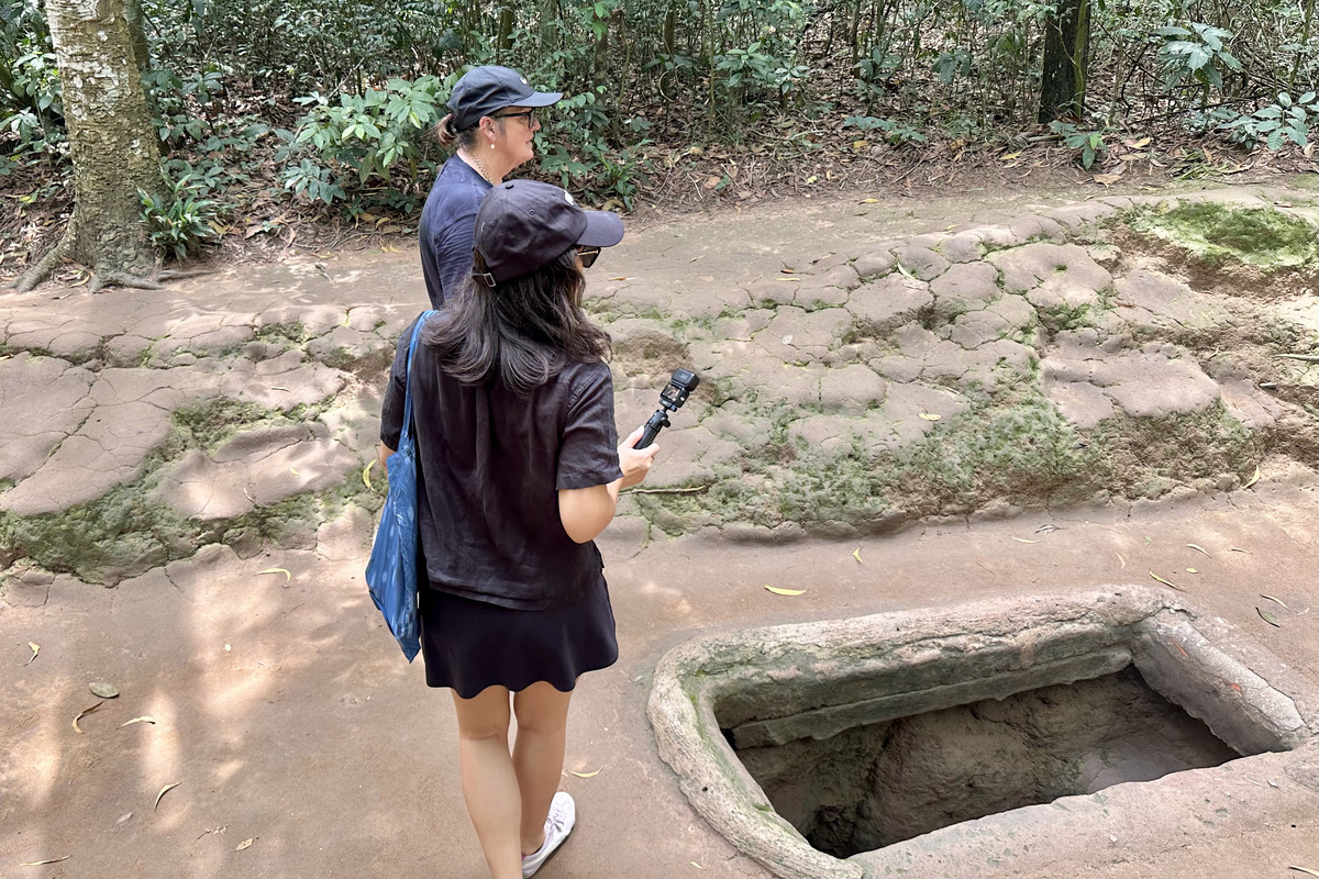 Private tour vehicle for Cu Chi Tunnels day trip from Ho Chi Minh City"