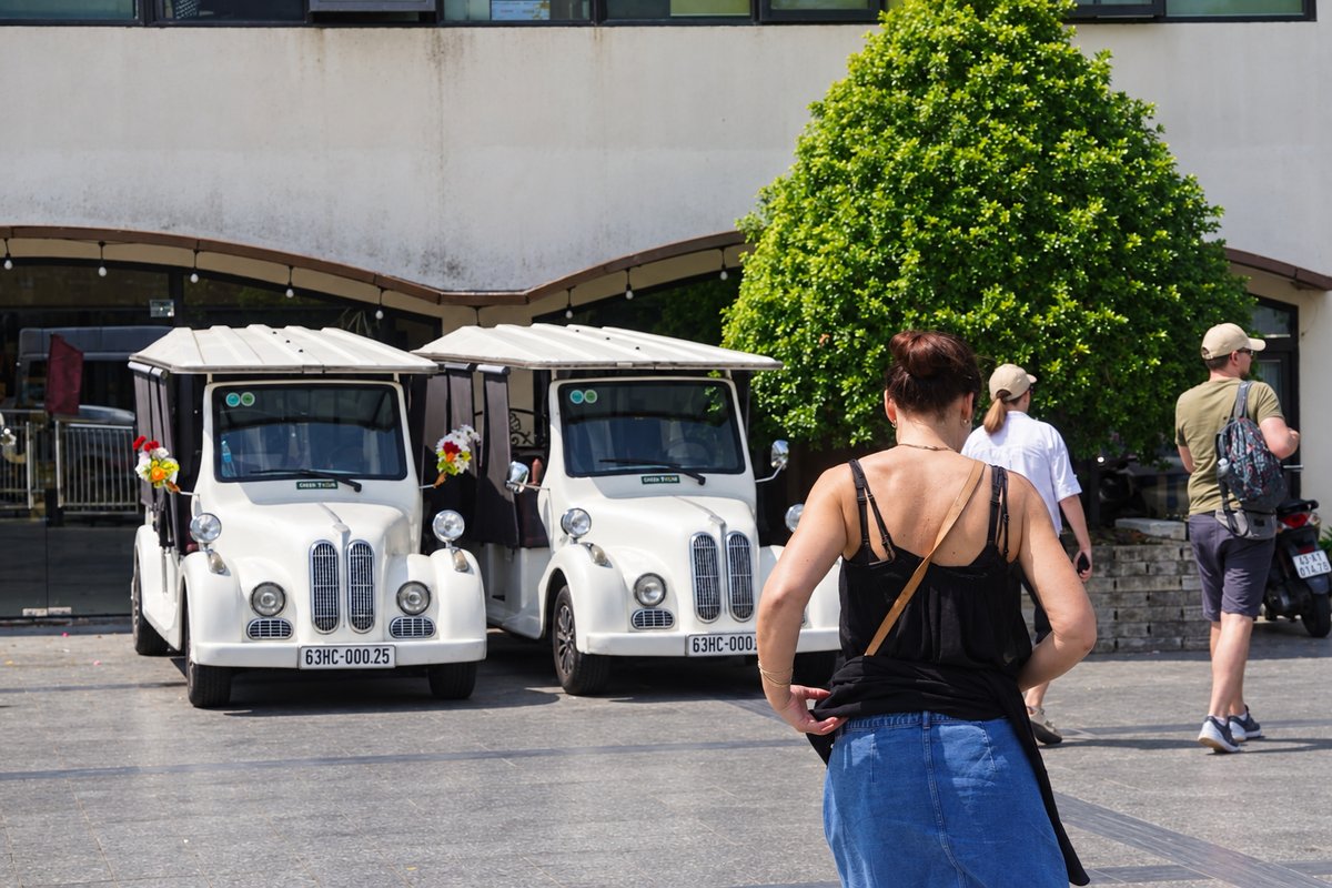 Travelers enjoying a private day tour from Ho Chi Minh City with Suntrail